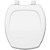 Assento Sanitário Termofixo Soft Close Thema Branco para vaso Incepa - Imagem 1