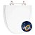 Assento Sanitário Poliester Antibacteriano Up Branco para Vaso Celite - Imagem 1