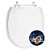 Assento Sanitário Poliester Antibacteriano Village Branco para Vaso Deca - Imagem 1