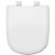 Assento Sanitário Polipropileno Etna Branco para vaso Icasa - Imagem 1