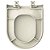 Assento Sanitário Polipropileno Soft Close Carrara Creme para vaso Deca - Imagem 3
