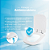 Assento Sanitario Poliester Antibacteriano Gap Branco Para Vaso Roca - Imagem 3
