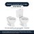 Assento Sanitário Laqueado Soft Close Aries Branco para vaso Eternit - Imagem 4