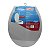 Assento Sanitário Almofadado Astra Convencional Oval Universal Cinza Claro - Imagem 1