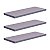 Kit 3 Prateleiras 30 x 10cm Cinza Claro Suporte Invisível - Imagem 2