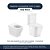 Assento Sanitário Poliéster Gap Branco para vaso Roca 1.6gpf 6lpf - Imagem 4