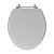 Assento Sanitario Laqueado Convencional Oval Cinza Real para vaso Deca - Imagem 3
