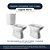 Assento Sanitário Soft Close Laguna Cinza Plus para vaso Hervy - Imagem 4