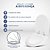 Assento Sanitário Soft Close Smart Cinza Prata para vaso Celite - Imagem 5