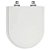 Assento Sanitário Soft Close Smart Cinza Prata para vaso Celite - Imagem 1