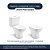 Assento Sanitário Soft Close Avant Plus Cinza Platina para vaso Incepa - Imagem 4
