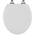 Assento Sanitário Soft Close Convencional Oval Cinza Platina para vaso Incepa - Imagem 1