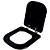 Assento Sanitário Soft Close Axis Ébano (Preto) para vaso Deca - Imagem 2