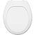 Assento Sanitário Polipropileno Oval Premium Universal Branco - Imagem 1
