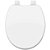 Assento Sanitário Polipropileno Soft Close Universal Oval Solution Branco - Imagem 1