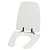 Assento Sanitário Poliester Handicapped Branco para vaso Celite - Imagem 1