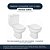 Assento Sanitario Poliester Riviera Agua Marinha (Verde Claro) para vaso Celite - Imagem 4