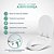 Assento Sanitário Poliéster Smart Branco para vaso Celite 1.6gpf 6lpf - Imagem 5