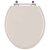 Assento Sanitario Poliester Convencional Oval Visone para vaso Ideal Standard - Imagem 1