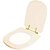 Assento Sanitário Paris Bone para vaso Ideal Standard Com Ferragem Dourada - Imagem 2