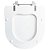 Assento Sanitário Tampa de Vaso Branco Resina Poliester Smart para bacia Celite - Imagem 5