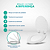 Assento Sanitario com Amortecedor Convencional Oval Bone (bege claro) para vaso Incepa - Imagem 5