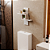 Nicho Decorativo Cross Branco para Banheiro Lavabo - Imagem 2