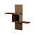 Nicho Decorativo Cross Freijó para Banheiro Lavabo - Imagem 3