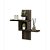 Nicho Decorativo Cross Nogal para Banheiro Lavabo - Imagem 1
