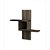 Nicho Decorativo Cross Nogal para Sala Quarto Hall - Imagem 3