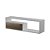 Rack Nicho Aparador Roma Branco com Freijó para TV Sala Quarto - Imagem 3
