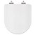 Assento Sanitario Poliester Soft Close Ona Branco para vaso Roca 6lpf - Imagem 1
