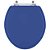 Assento Sanitario Convencional Azul Mineral para Todas as Louças - Imagem 1