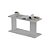 Mesa de Apoio Livn Branca 30x25x65cm para Sala e Quarto - Imagem 2