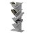 Estante Vertical Zig Zag Organizador Livros e Sapatos Branco - Imagem 2