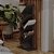 Estante Vertical Zig Zag Organizador Livros e Sapatos Preto - Imagem 1