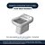 Assento Sanitário Tivoli Bone para vaso Ideal Standard Com Ferragem Dourada - Imagem 4