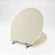 Tampa de Vaso Poliester Convencional Oval Universal 1.6gpf 6lpf Bege Creme para bacia Deca - Imagem 7