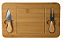 KIT QUEIJO 3 PEÇAS COM TÁBUA DE BAMBU CANALETA - Imagem 2