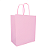 Sacola Kraft 13,5X8X16CM com 1  unidade - Rosa Claro - Imagem 1