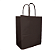 Sacola Kraft 13,5X8X16CM com 1 unidade - Preto - Imagem 1