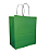 Sacola Kraft 13,5X8X16CM com 1 unidade - Verde - Imagem 1