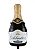 Balão Metalizado Garrafa de Champagne 78X42cm com 1 unidade - Preto - Imagem 1