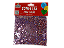 Confete para balão Holográfico Hexagonal 3mm 20g com 1 unidade - Cores - Ouro Rose - Imagem 1
