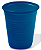 Copo Plástico 200ml com 50 unidades - Cores - Azul - Imagem 1