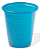 Copo Plástico 200ml com 50 unidades - Cores - Azul Claro - Imagem 1