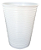 Copo Plástico 200ml com 50 unidades - Cores - Branco - Imagem 1