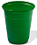 Copo Plástico 200ml com 50 unidades - Cores - Verde - Imagem 1