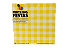 Guardanapo de Papel Dupla Camada Xadrez 33x33cm c/ 20 unidades - Amarelo - Imagem 1