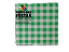 Guardanapo de Papel Dupla Camada Xadrez 33x33cm c/ 20 unidades - Verde - Imagem 1